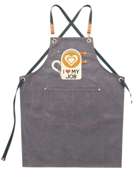 Униформа официанта для ресторана с напечатанным логотипом на заказ