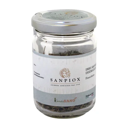 Organic dried herbs FENNEL SEEDS dehydrated herb spice seasoning condiment Made in Italy