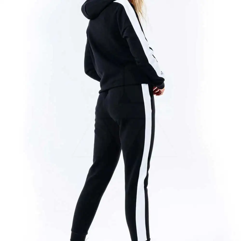 Custom Logo Ladies Jogger 2 Piece Fitness Clothing Sweat Track Suits Jogging Sport Suit Women Tracksuits