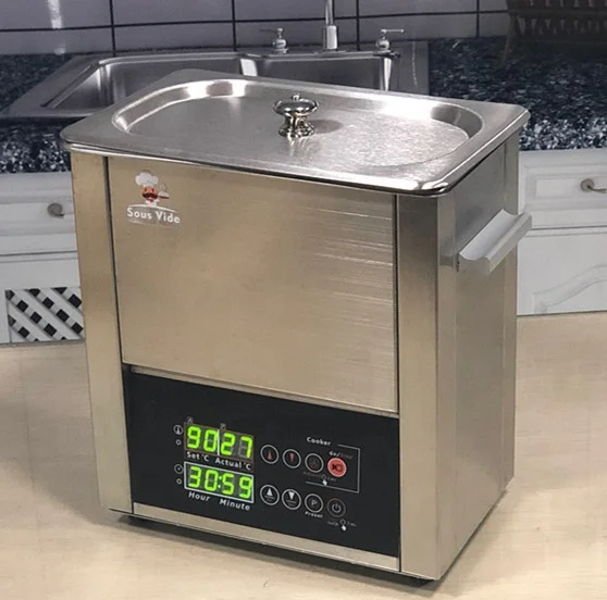 Stainless steel 4L water bath container with professional function temperature precise controlled even heated Sous Vide cooker