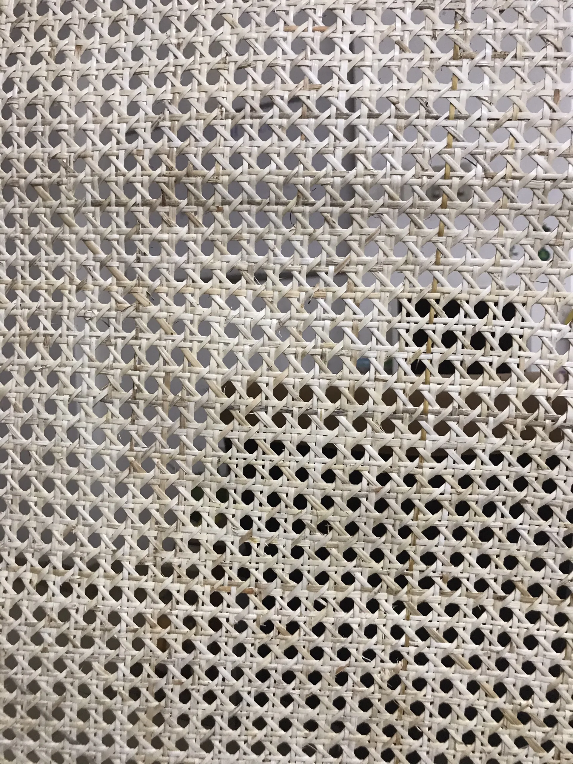 Rattan cane webbing roll 1/2 mesh natural woven Rattan Sheet 0.50 m width