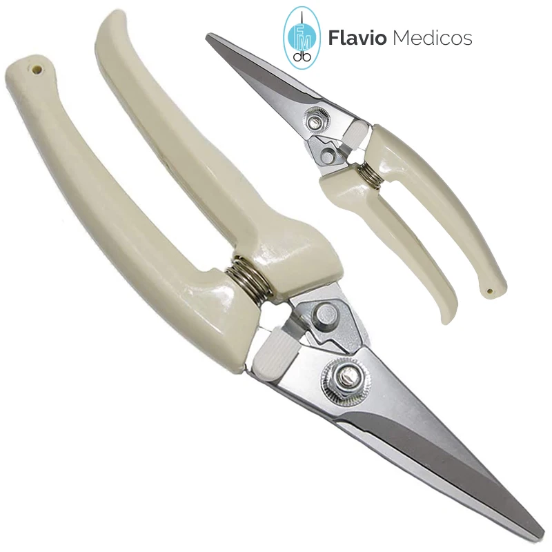 Goat Hoof Trimmer Multipurpose Twig and Floral Pruners Shear for Garden Sheep Pig Trimming Shears with Serrated Blades