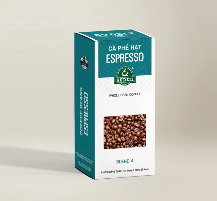 
Coffee Beans roasted GUDELI coffee Blend 4 