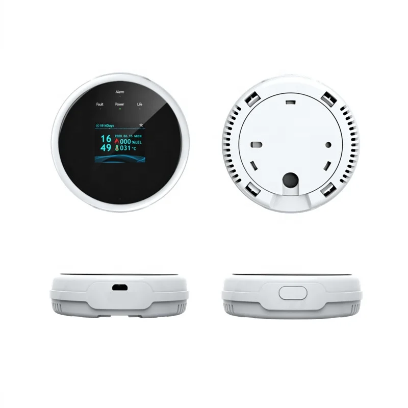 2 4 ГГц WiFi Smart Life App Control CH4 биогазовый бутан LPG детектор утечки природного газа с