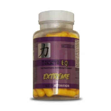 
Tokkyo Nutrition EQ Extreme Promotes Gains Energy Amino Acids Improve Muscle Strength Hardness 60 Capsules 