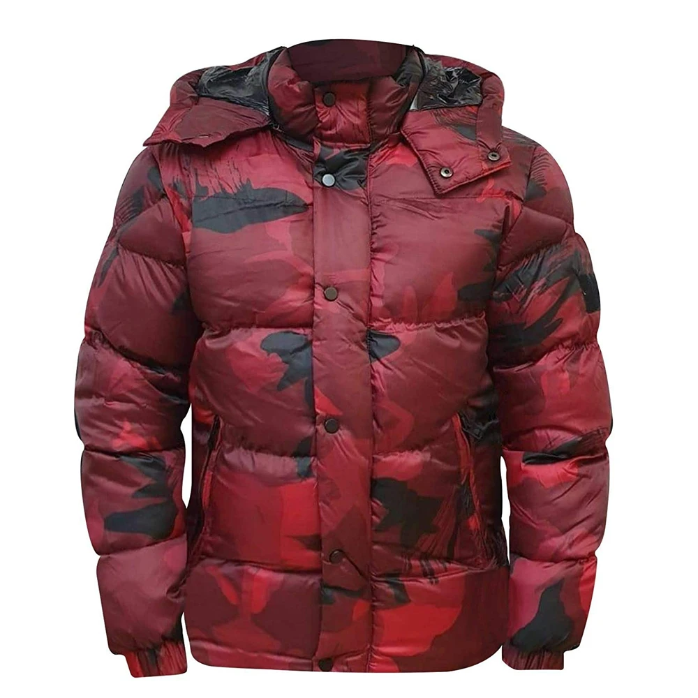 Мужская куртка-пуховик пузырьковое пальто мужская куртка из нейлона для зимы