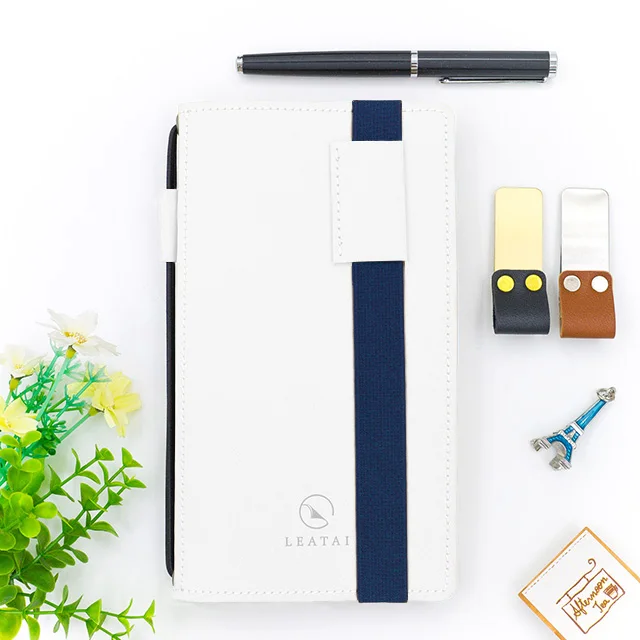 
white cover travel journal notebook 