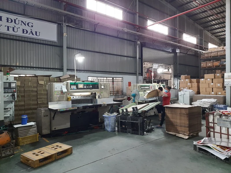 Factory audit in Binh Duong Vietnam for Paper packaging 3rd party inspection