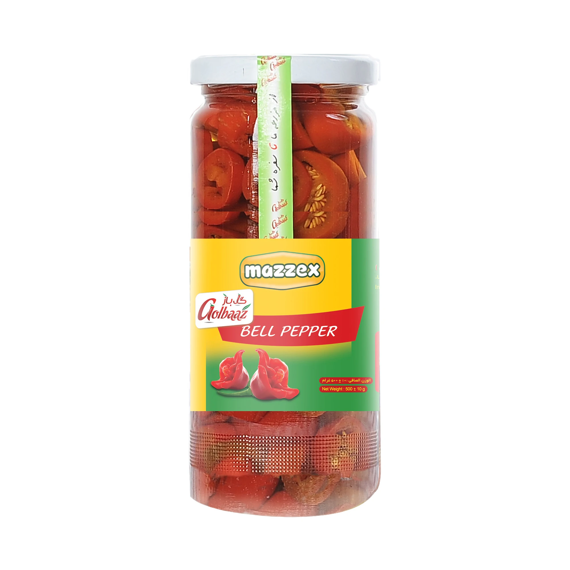 
Mazzex Golbaaz Pickles Bell Pepper 