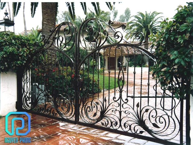 Main Gate Designs Wrought Iron Gate From Vietnam