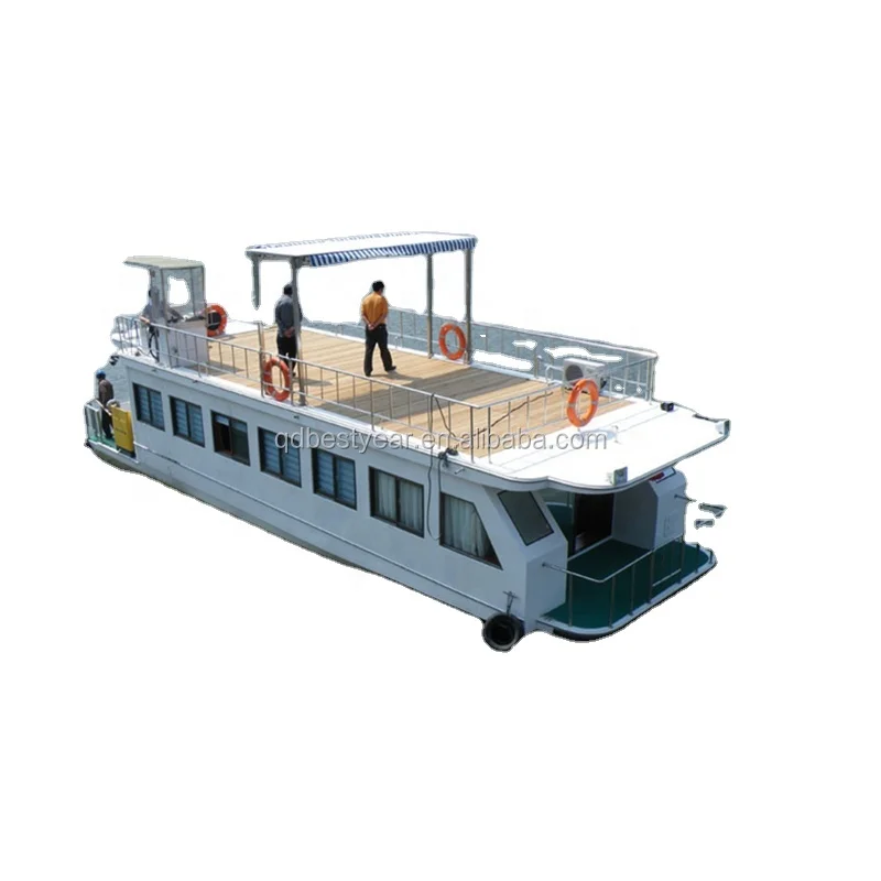 Bestyear House Boat Fiberglass boat house yacht