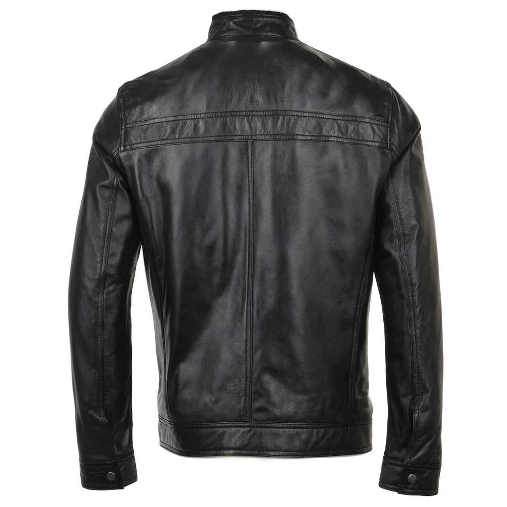 Pakistani wholesale leather jackets Manufacturer Seller Long Casual Leather Jacket For Men new motorbike design Jackets