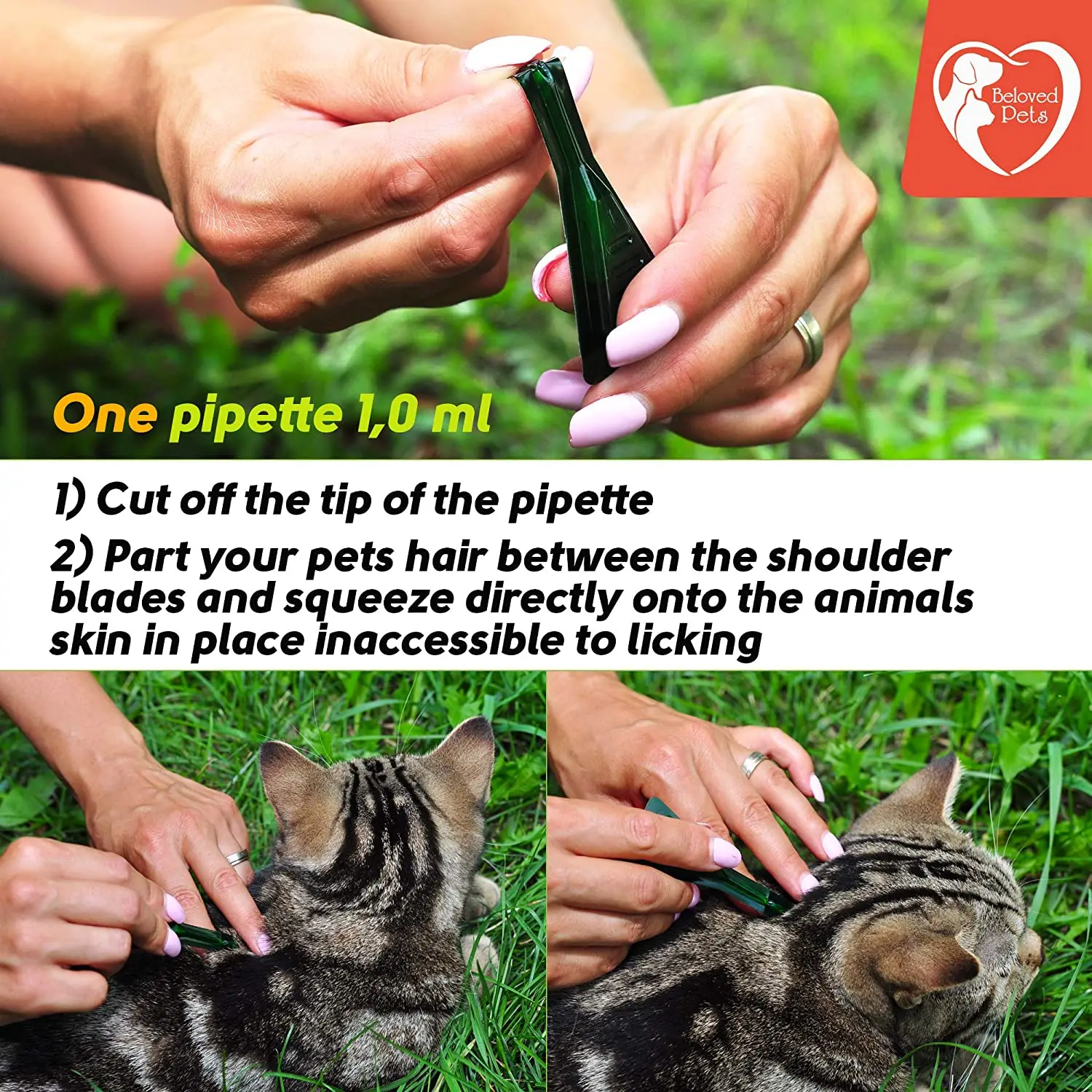 
GreenFort neo Flea and Tick Bio Spot-on For Cats, Rabbits and Dogs Under 10 kg 