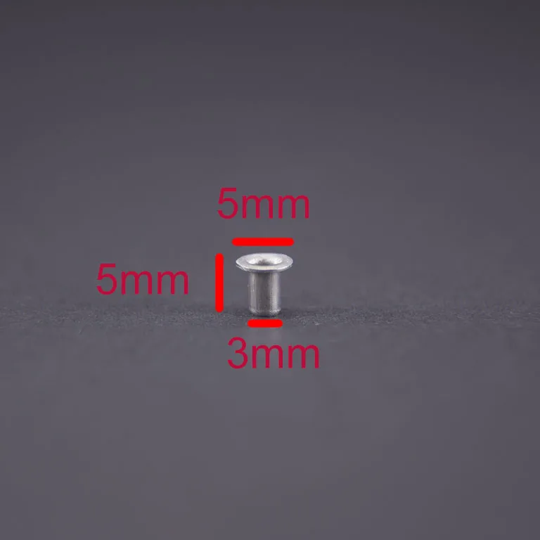 Taiwan Made 5mm Stainless Grommet Eyelet for for Handbags