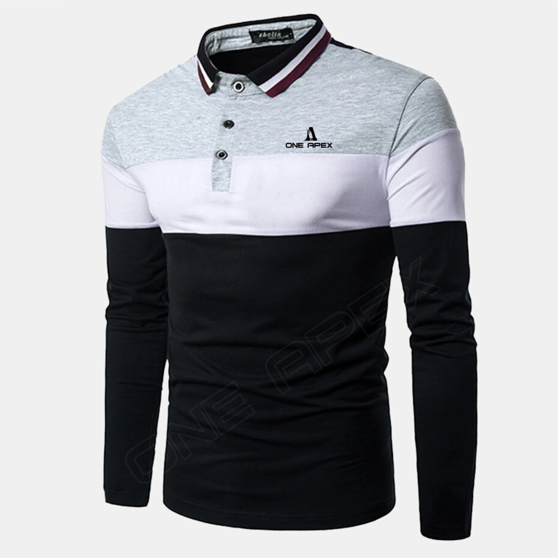 long sleeve men polo collar button up wholesale t shirt pakistan manufacturer cotton jersey polo shirt mens