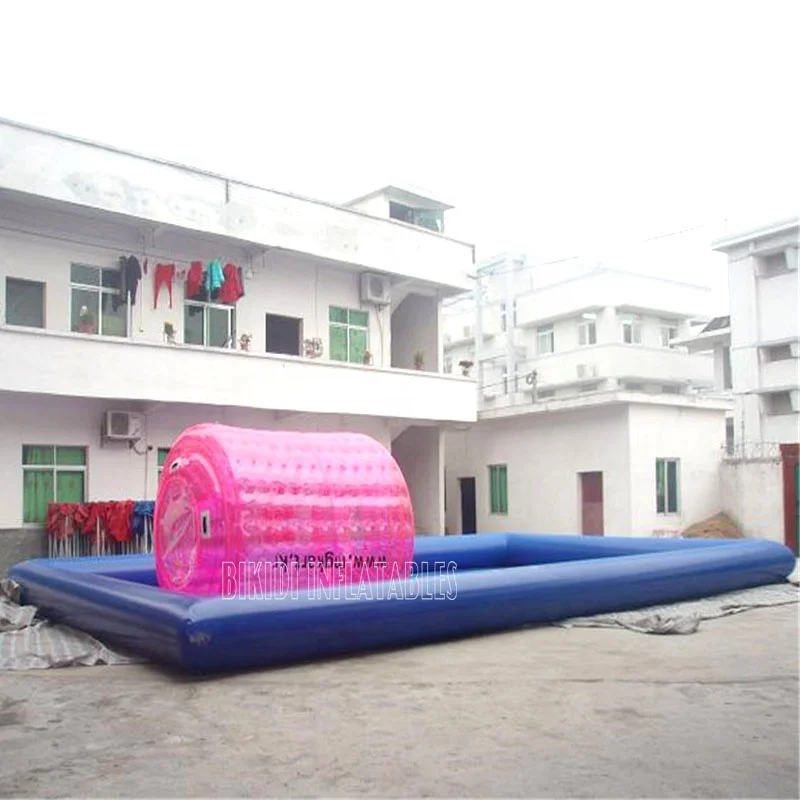 Water park inflatable rectangular pools for inflatable games D2007-1