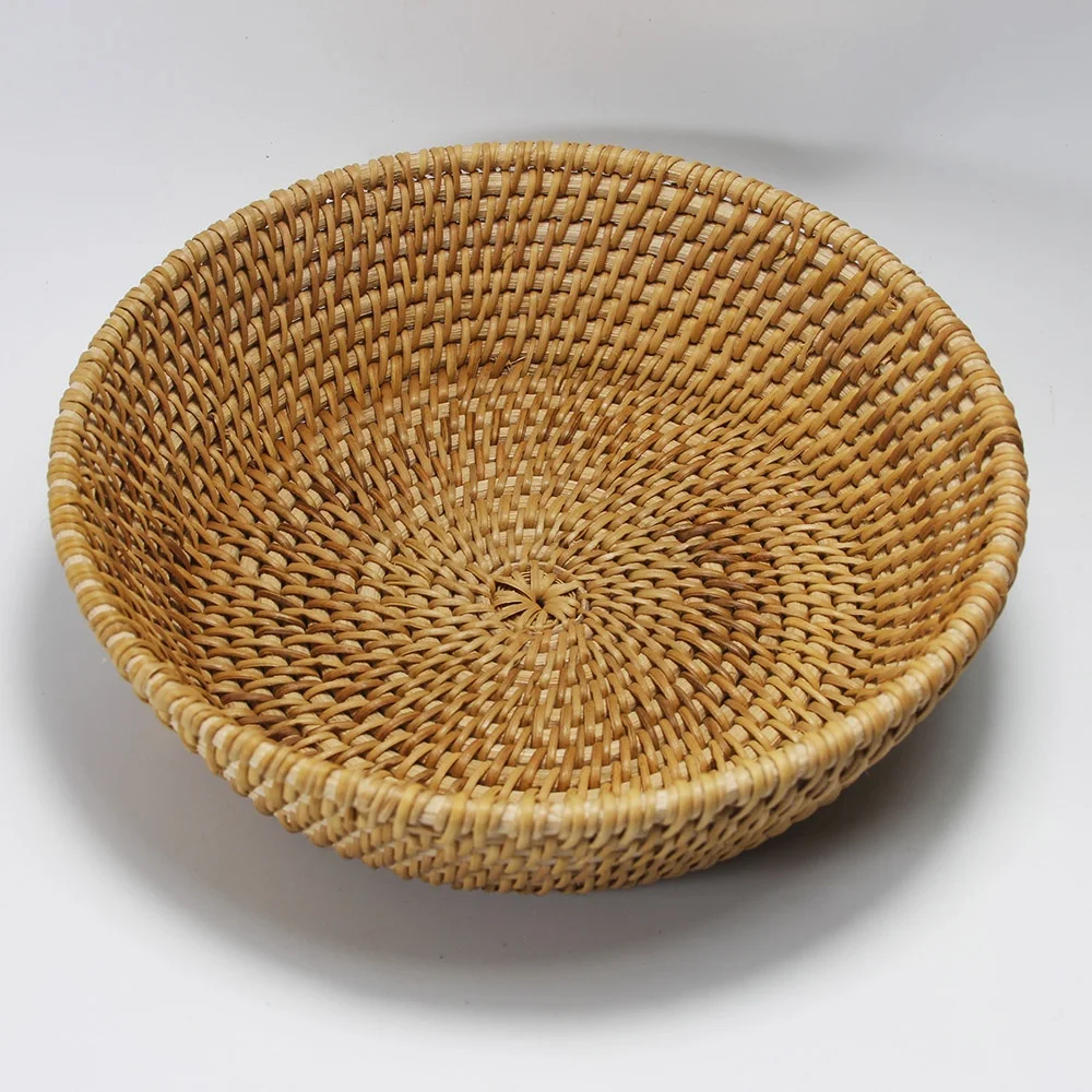 Vietnam Eco-friendly Natural Rattan Basket Wicker Water Hyacinth Basket With Customized Size