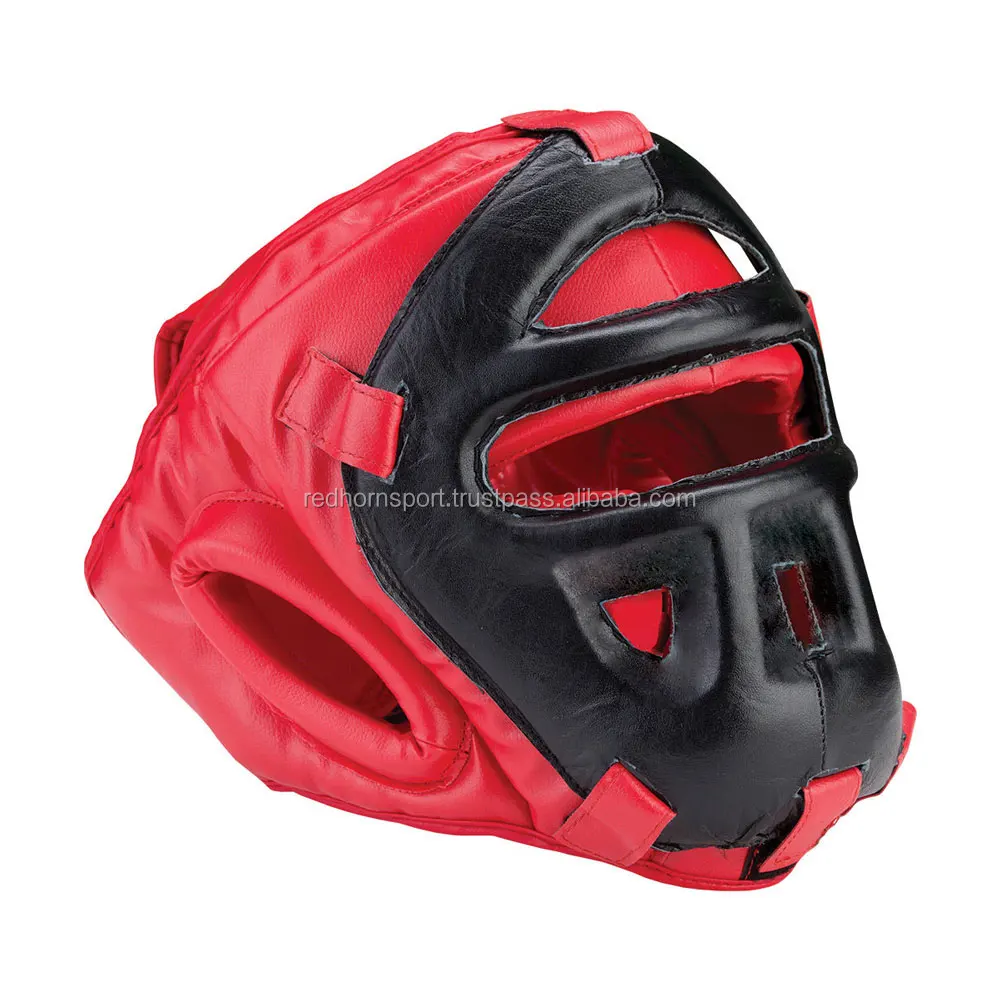 Wholesale PU Boxing Helmet/ Head Guard/ Boxing Headgear by Red Horn Sports