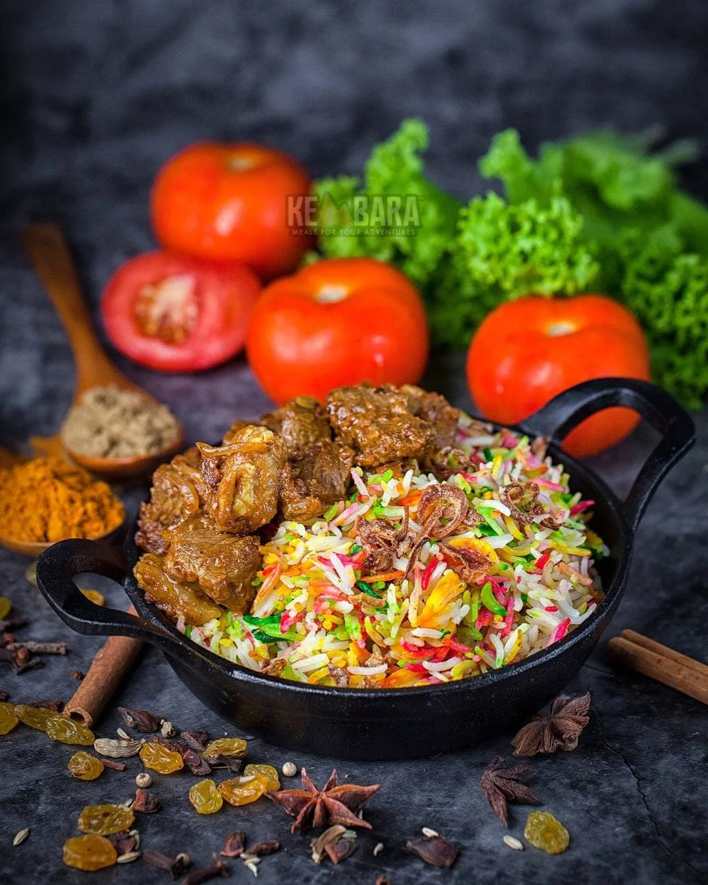 High Quality Wholesale Price Lamb Kuzi With Rice Instant Kembara Meals Made in Malaysia HALAL Product