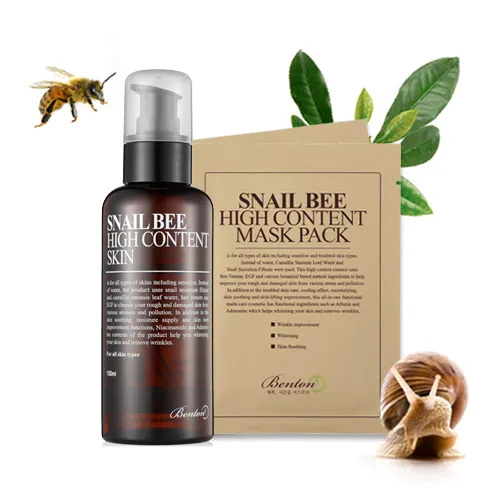 BENTON snail bee high content mask pack 20g 1pcs