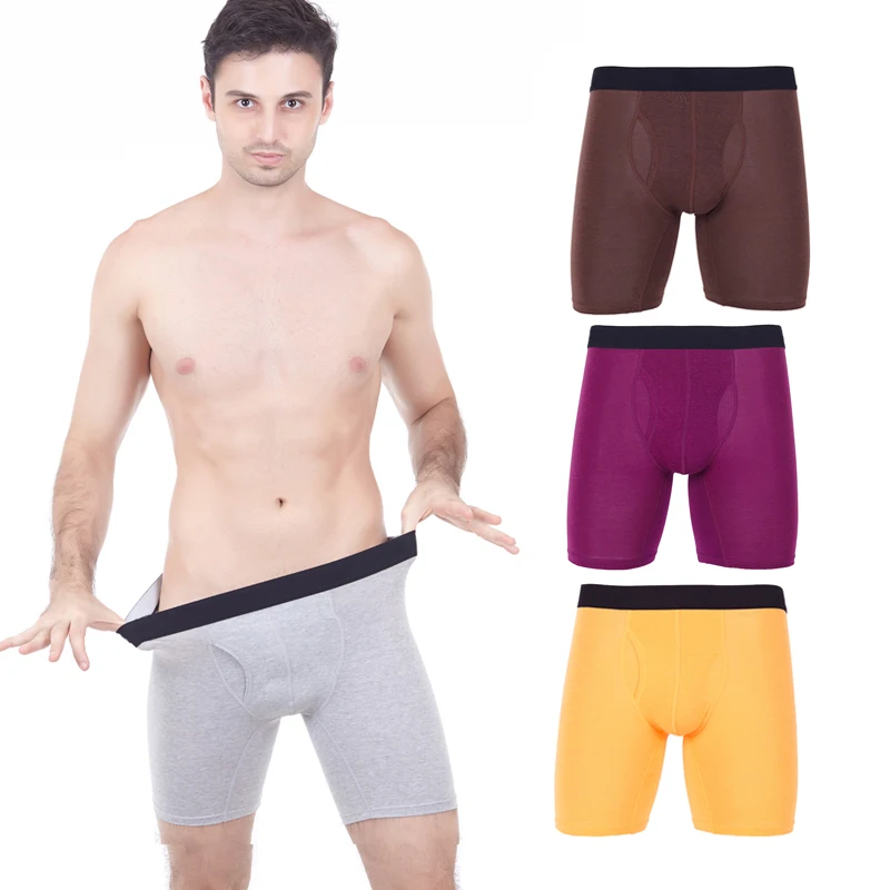 Wholesale Oem Boxer Short Compression Popular Printed Boxer Brief Men Comfortable Seamless Underwear