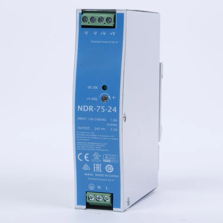 
Industrial DIN Rail Mount Switching Power Supply 
