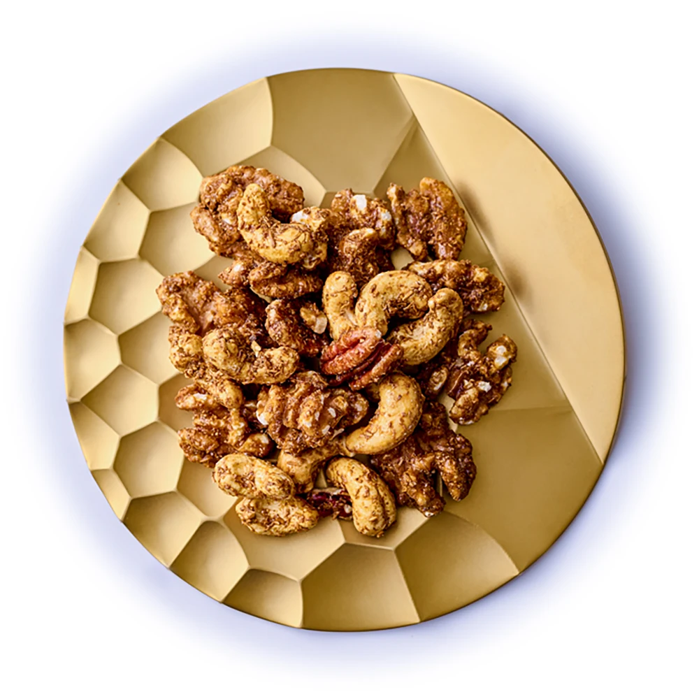 From Taiwan Coville Glazed Nut Mix with Ginseng (Cashew Pecan Walnut)-Dessert / party / movie snacks / low temperature bake