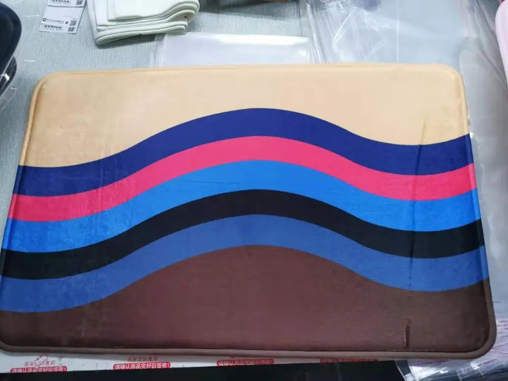 50*80cm Doormat Entrance Custom Logo Printed Mats Home carpets