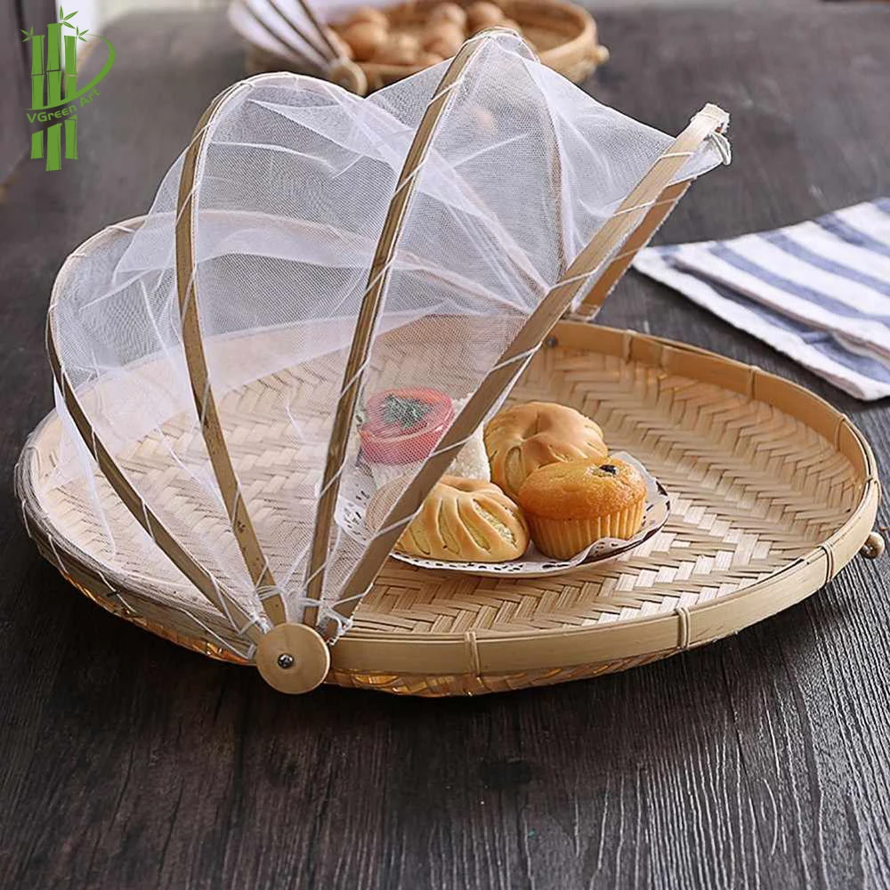 Прямая продажа от производителя экологически чистый Плетеный лоток для фруктов лотки хранения бамбуковый из Вьетнама лучший поставщик