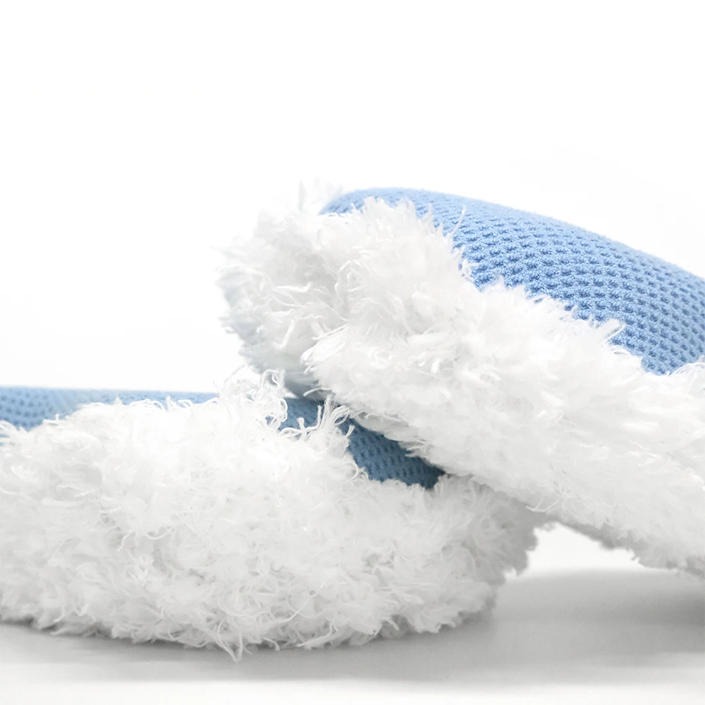 Dual Microfiber Wash Mitt Double side Multi Sponge Detailing Car Care Scratch-free