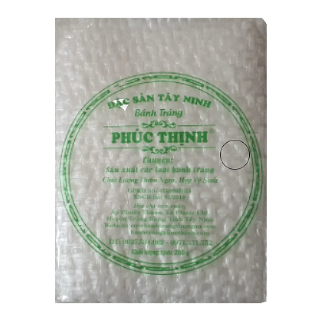 Вьетнамская безвкусная мгновенная недорогая пища из натуральных ингредиентов, рисовая бумага