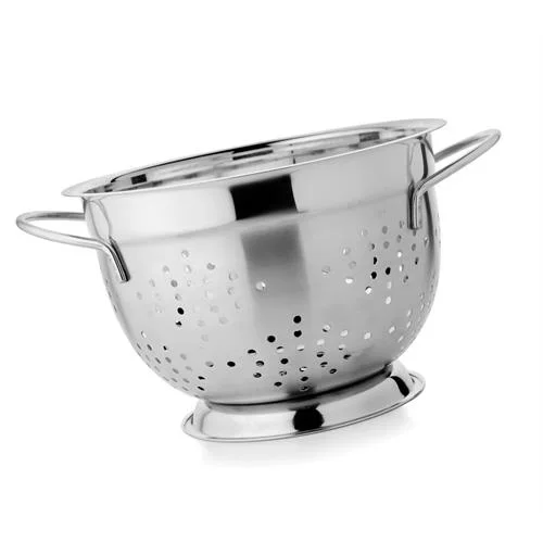 Manufacturer Direct Price Stainless Steel Colored Colanders/ Fruit Strainer/ Colorful Metal Colander