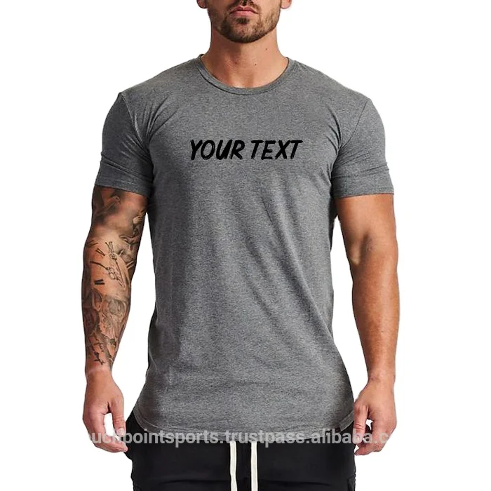 Short Sleeve Soft Custom Tshirt 100% Cotton Custom Printing Men T Shirt