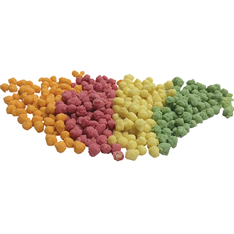 Crispy rice cereals with popping candy breakfast cereals