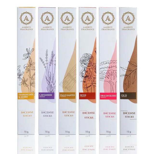 Best Quality Natural Masala Incense Sticks 15 Grams Assorted Pack of Six Available at Affordable Price