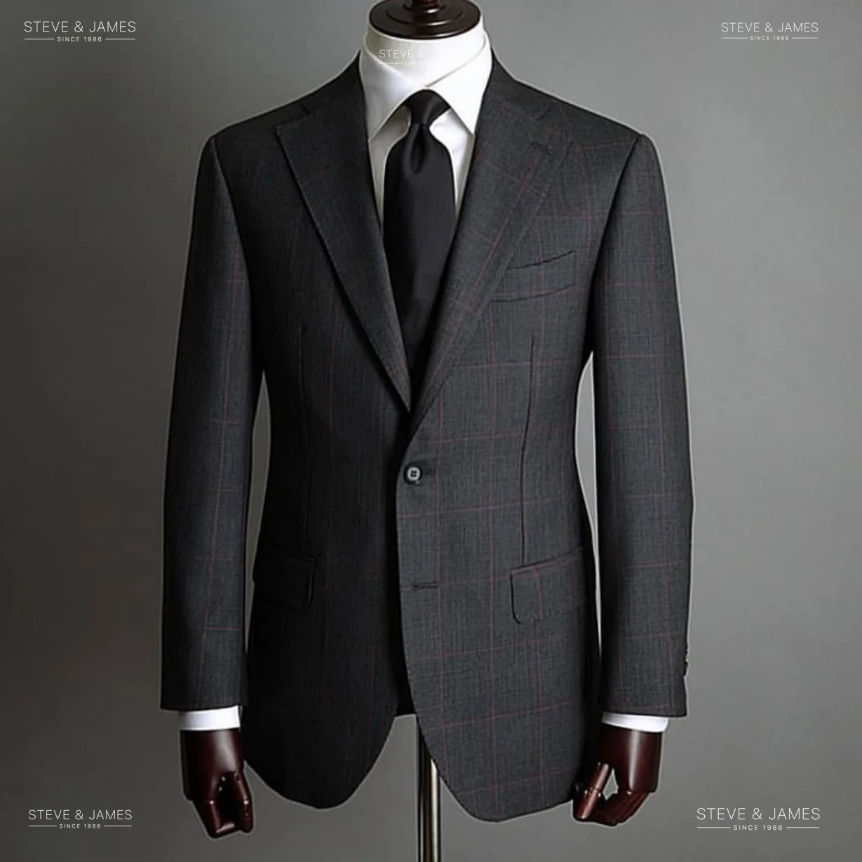 High Quality Elegant Wool Italian Suit for Men Business Dress Fashionable