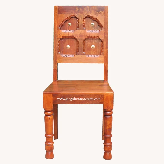 Carved Mango Wood European style Solid Wood Home Funiture Hotel Furniture Antique Dinning Room Wooden Dining Table Chairs India