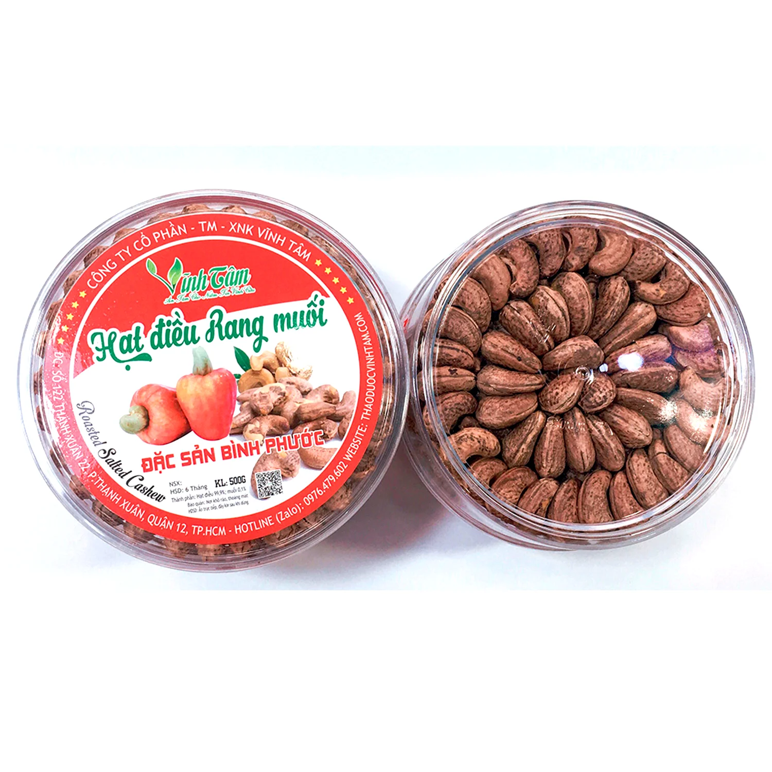 
V-Store Salted Roasted Cashews Fresh Nuts Best High Quality Products From Viet Nam 