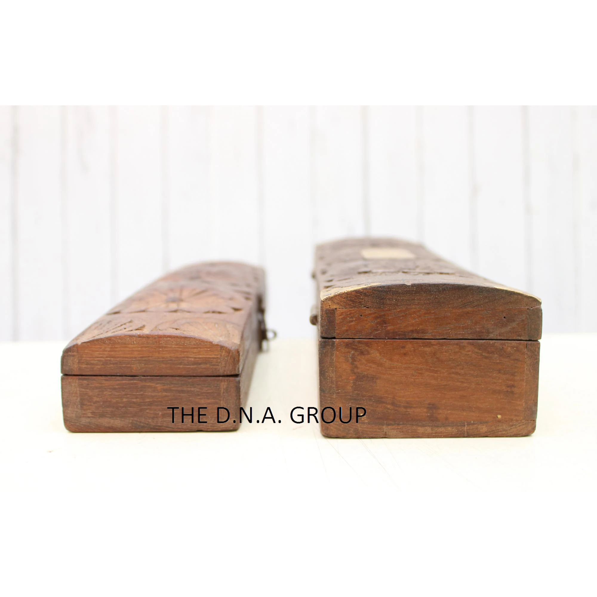 Деревянная коробка ручной работы деревянная резная в античном