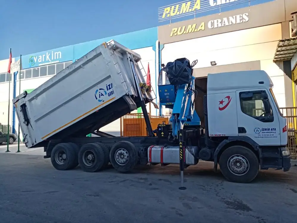 High Quality Puma Crane Scrap Loading Attachment Construction Industries Featuring New Grapples Gear Pump Motor Core Components