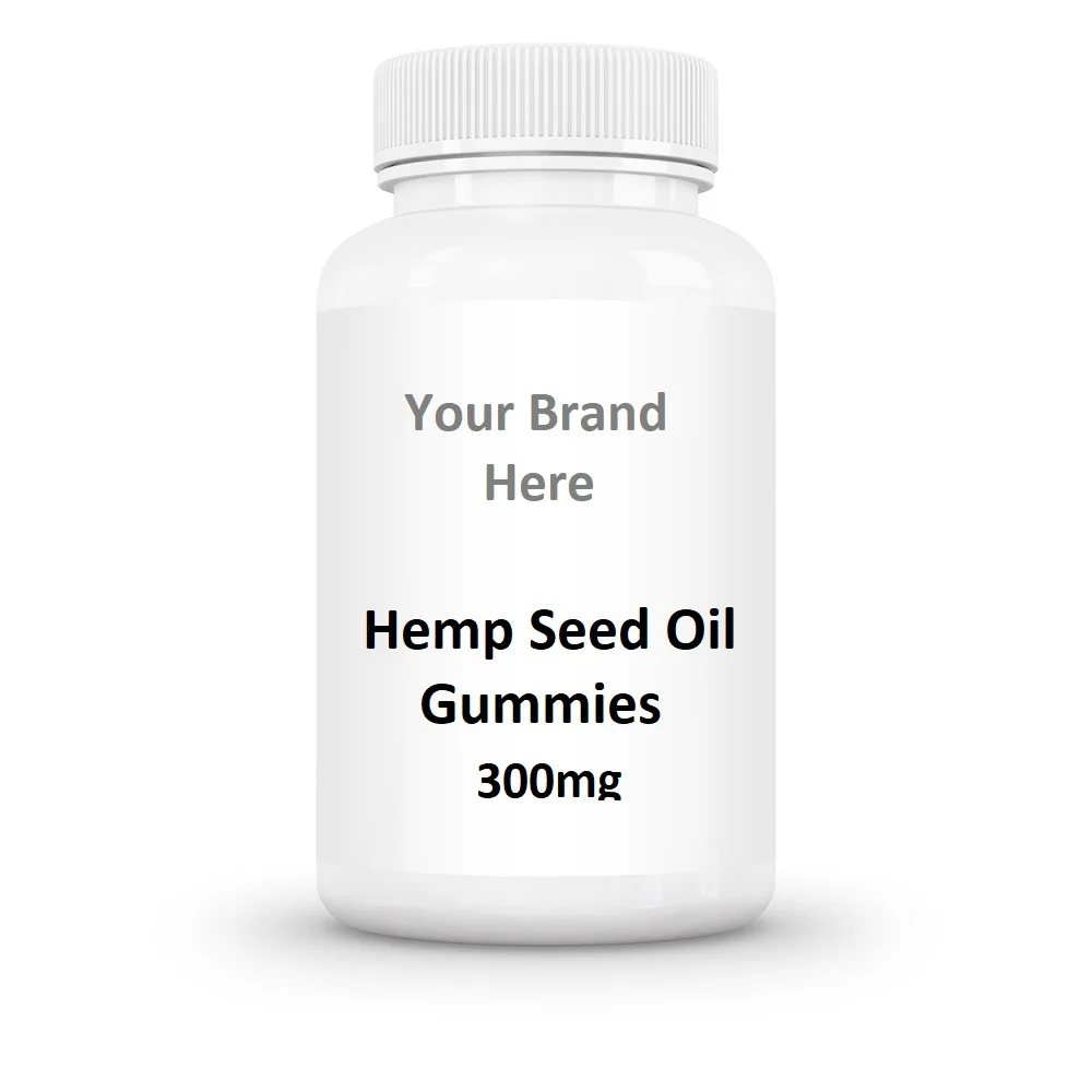 GMPc Private Label Premium Supplement Hemp Seed Oil Gummies