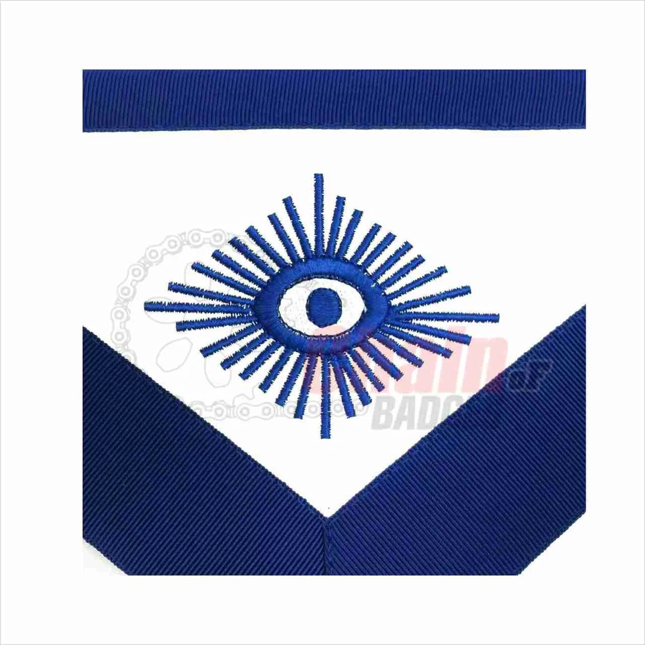 Masonic Regalia из муаровой ленты ручной работы вышивальный фартук для вышивки по