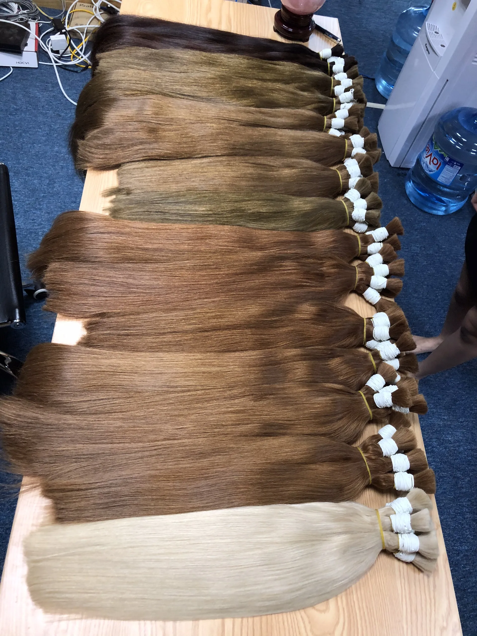 Волосы оптом высшего класса необработанные волосы для наращивания вьетнамские