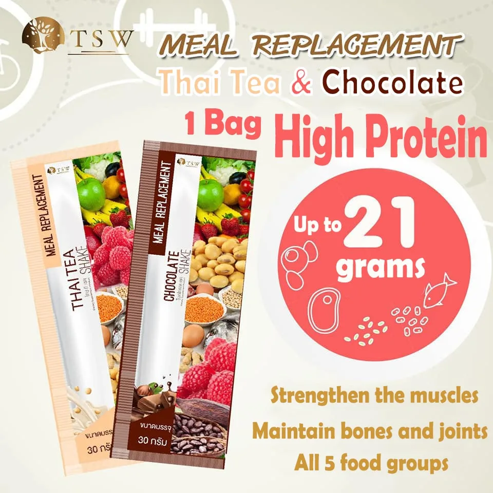 Protein Chocolate Shake Whey Protein High Quality Product Of Thailand Delicious Taste