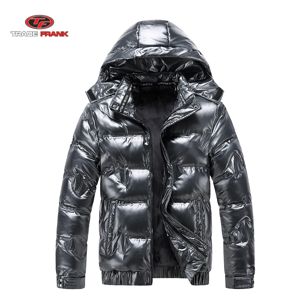Warm Winter Outdoor Coats Mens Shiny Puffer Parka Jackets 2021 Pakistan