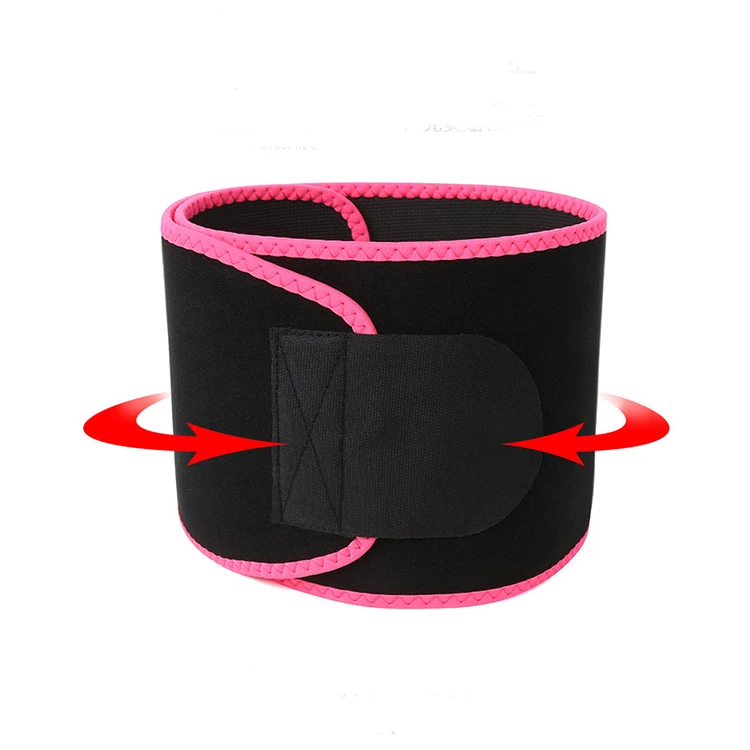 Waist Cincher Sweat Band Stomach Wraps Sport Workout Slimming Body Shaper for Weight Loss and Bodybuilding
