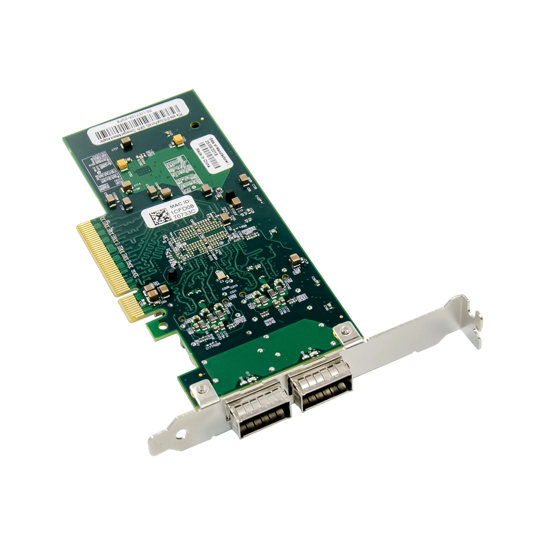 :INTEL X710 PCI Express 3.0 x8 40Gb  2 QSFP Fiber Optical NIC Network Card