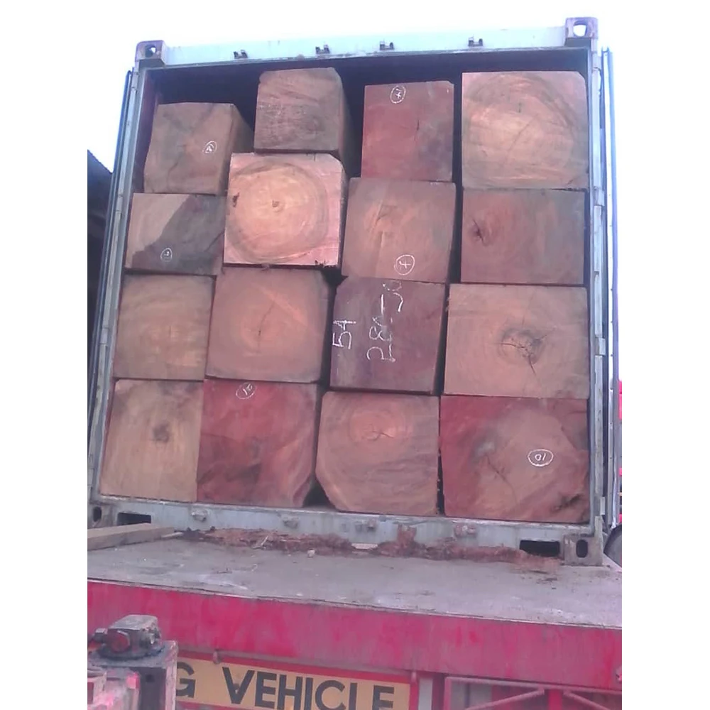 Senya Timber Logs High Quality Senya Wood Hard Teak Round Wood Log