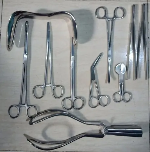 High Quality Surgical Instruments Set for Hospital Tool Kit Gynecology Obstetrical For Delivery Room