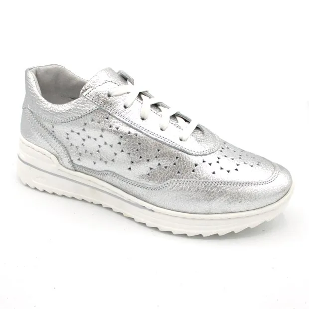 Italian Premium Quality Hand stitched shoes with removable insole and pu sole Leather Woman Sneakers